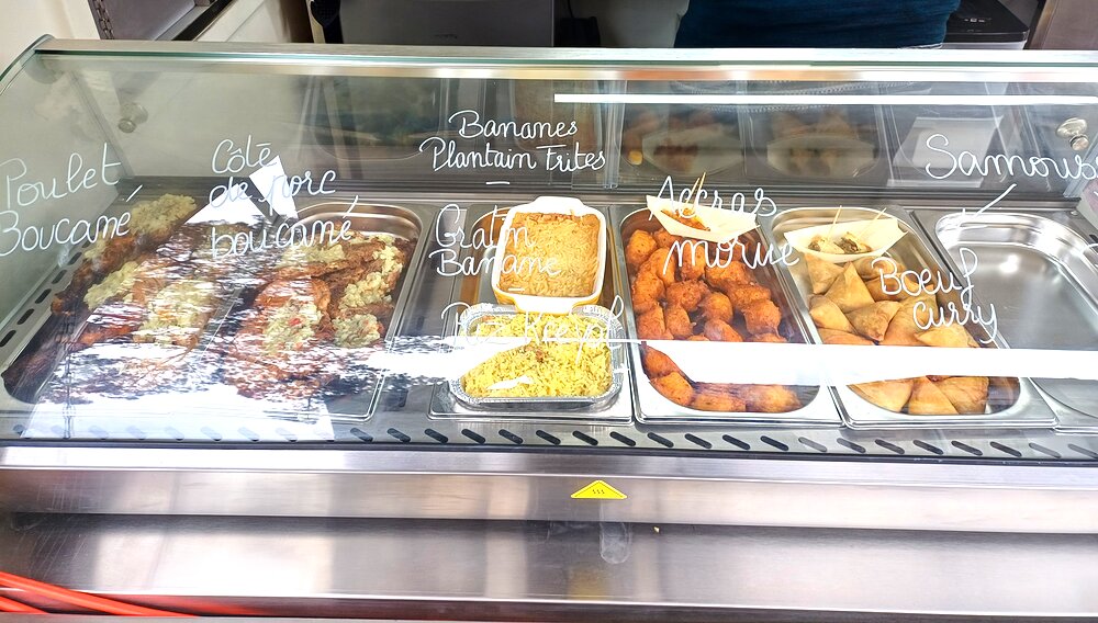 Notre vitrine – plats du jour